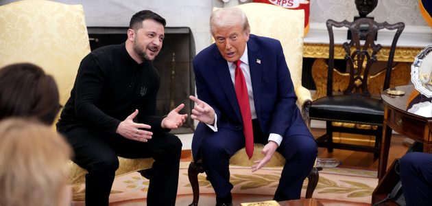 President Trump Hosts Ukrainian President Zelensky At The White House