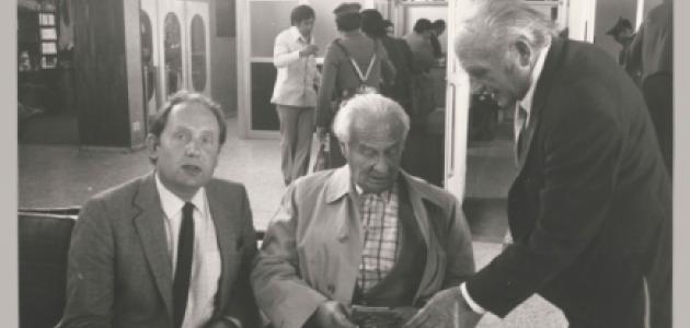 Gerd Heidemann, Karl Wolff, and Klaus Barbie