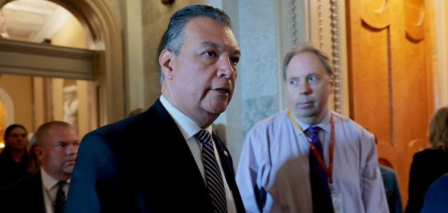 California Sen. Padilla Delivers Speech On Removal From DHS Press Conference
