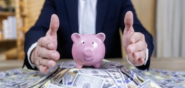 Insurance money - stock photo