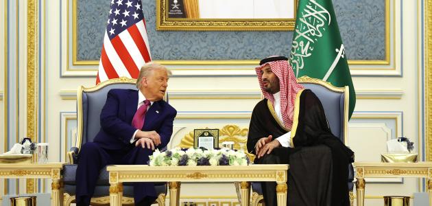 Trump and Crown Prince Mohamed bin Salman of Saudi Arabia