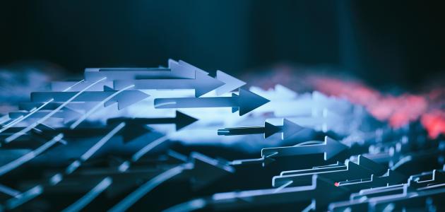 Financial Stock Market Abstract Graph stock photo