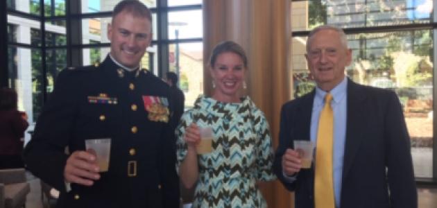 Colonel Warren Cook - Jean Cannon and General Jim Mattis