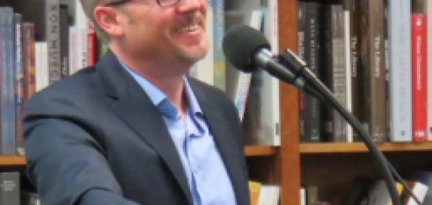 Charles King speaking at Politics &amp; Prose in Washington, DC, 2014 (Image courtesy of Taylordw via Wikimedia Commons)