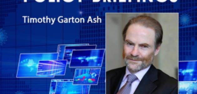 Image for Timothy Garton Ash: Europe, China And The World After COVID-19