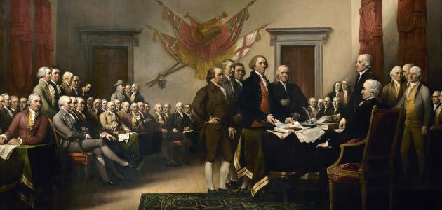 declaration of independence  by john trumbull image
