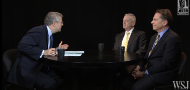 Hoover fellow Peter Robinson interviews Jim Hake and General Jim Mattis