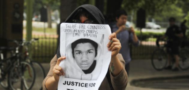 Trayvon Martin protest in Austin, Texas