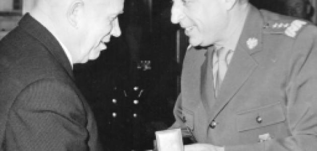 Marian Spychalski with Nikita Khrushchev, Moscow, November 1962