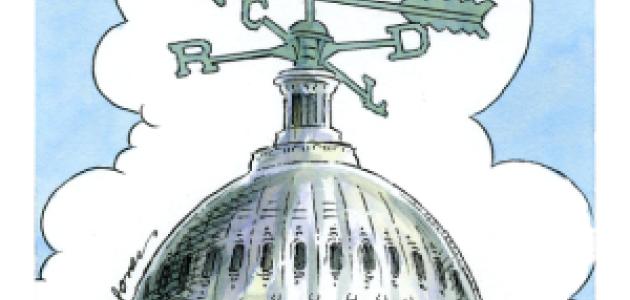 U.S. Capitol as weather vane