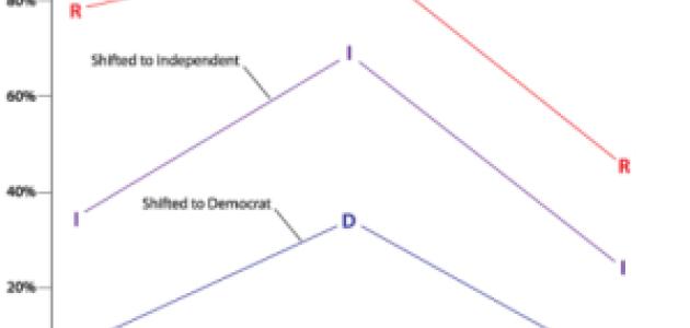 Figure 1. Where the Republicans of 2004 Diverged on Bush’s Performance