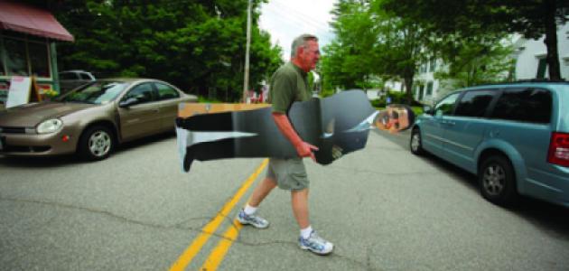 New Hampshire voter John Hogan