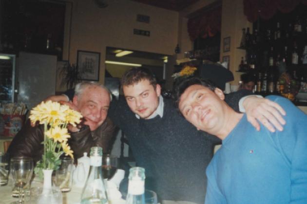 3 men sitting at a table - Vladimir Bukovskii left Vladimir Kara-Murza center Boris Nemtsov right