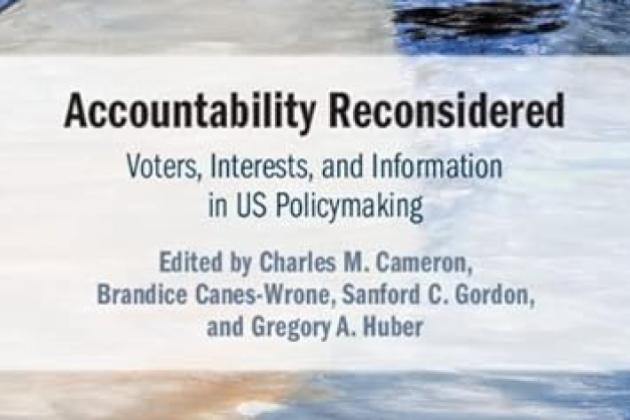 Accountability Reconsidered: Voters, Interests, and Information in US Policymaking (Political Economy of Institutions and Decisions)