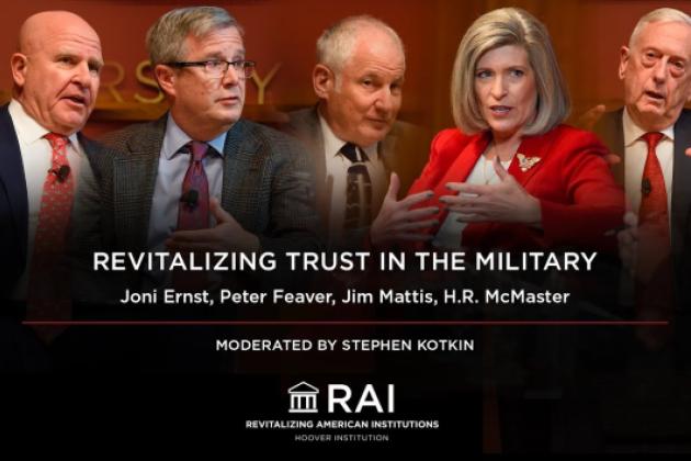 Revitalizing Trust in the Military