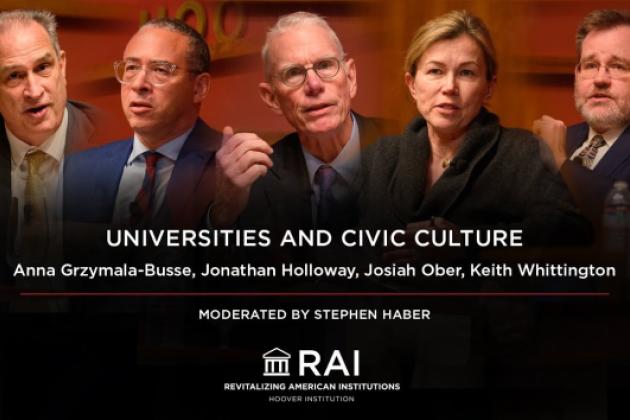 Universities and Civic Culture