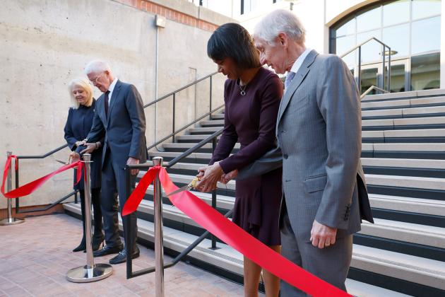 Ribbon cutting