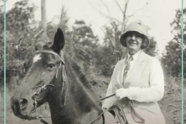 Book cover for A Woman of Adventure: The Life and Times of First Lady Lou Henry Hoover by Annette Dunlap