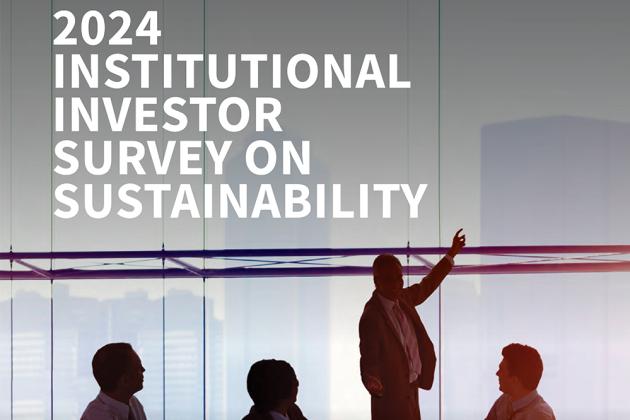 2024 Institutional Investor Survey On Sustainability