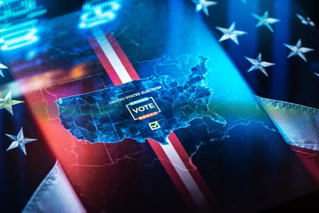 United States Election stock photo