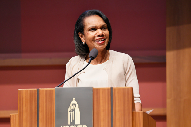 Condoleezza Rice | Hoover Institution