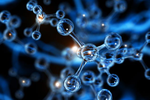 Molecular Structure Conceptual stock photo