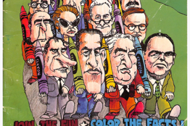 Watergate coloring book