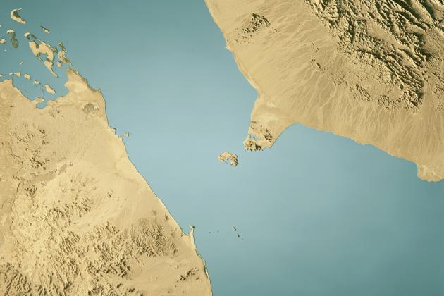 Bab Al-Mandab Strait, Red Sea, Gulf of Aden