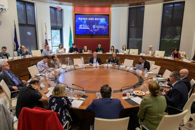 The Hoover Program on the Foundations of Economic Prosperity hosted the Banks and Beyond conference on April 3–4, 2025, convening scholars and industry leaders from across the country.
