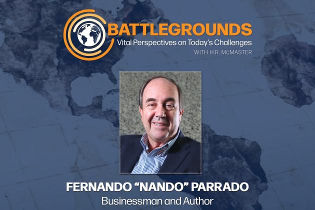 Nando Parrado on Battlegrounds with H.R. McMaster