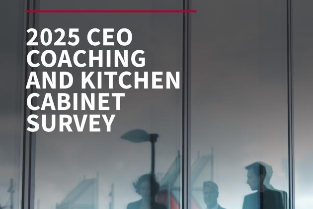 2025 CEO Coaching And Kitchen Cabinet Survey