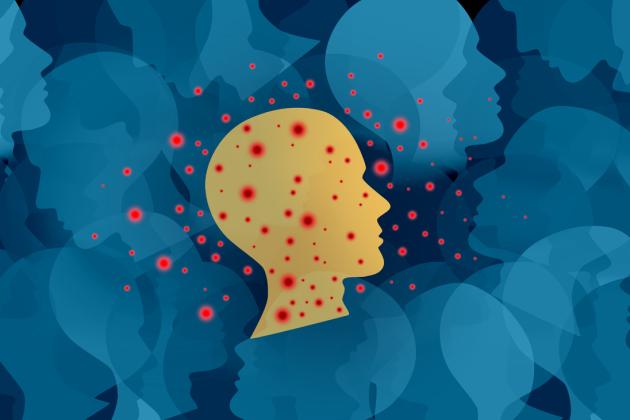 Measles Outbreak stock photo