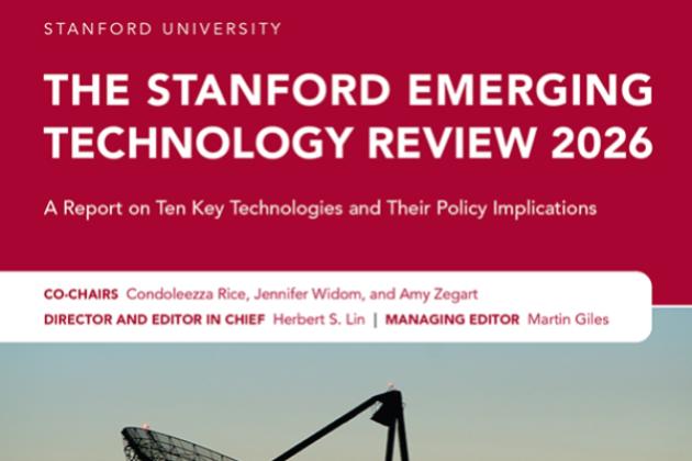 The Stanford Emerging Tech Review 2026 cover