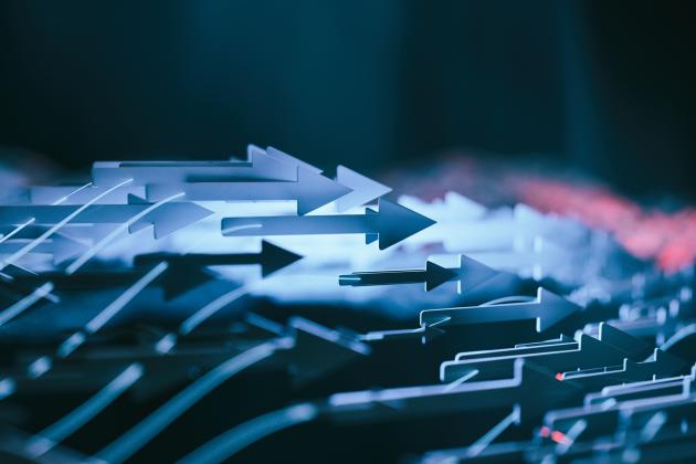 Financial Stock Market Abstract Graph stock photo