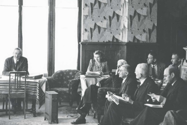 Significant portions of the Friedrich A. Hayek papers are now available through the Library & Archives’ Digital Collections Portal, including the Nobel Prize-winning economist's correspondence with leading twentieth-century intellectuals and unpublished manuscripts. Researchers worldwide can now explore primary sources documenting the evolution of free market economics, classical liberalism, and the founding of the Mont Pelerin Society.