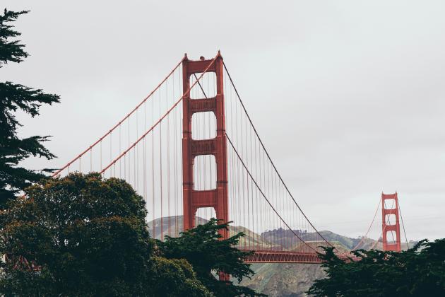 Golden Gate Bridge in San Francisco, California