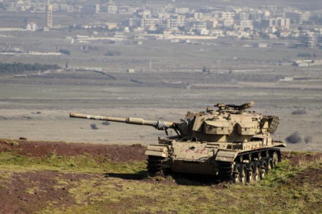 Tank Syria Israel image