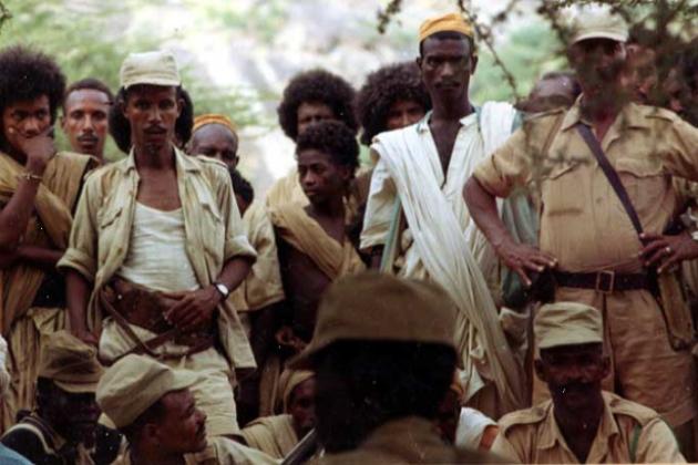 Eritrean Liberation Front members, 1968 (Jack Kramer Papers, Hoover Archives)