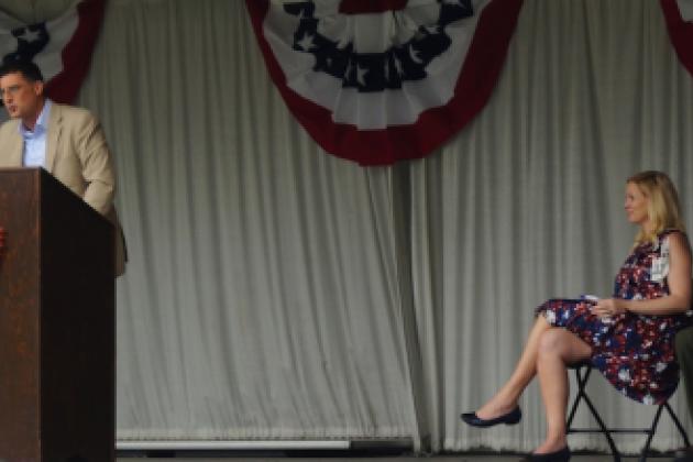 Eric Wakin, the Robert H. Malott director of the Hoover Insitution Library &amp; Archives, delivered the keynote lecture at Hoover Hometown Days in West Branch, Iowa on August 8, 2015