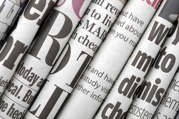 newspaper headlines bigstock  image