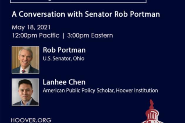 Image for A Conversation With Senator Rob Portman 