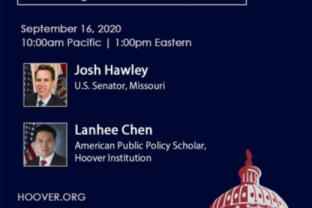 Image for A Conversation With Senator Hawley