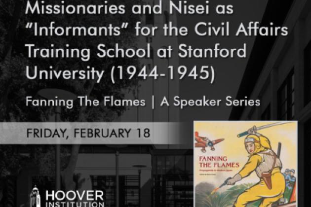 Image for Missionaries and Nisei as “Informants” for the Civil Affairs Training School at Stanford University (1944-1945)