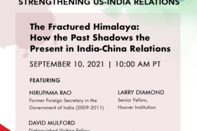 Image for The Fractured Himalaya: How The Past Shadows The Present In India-China Relations