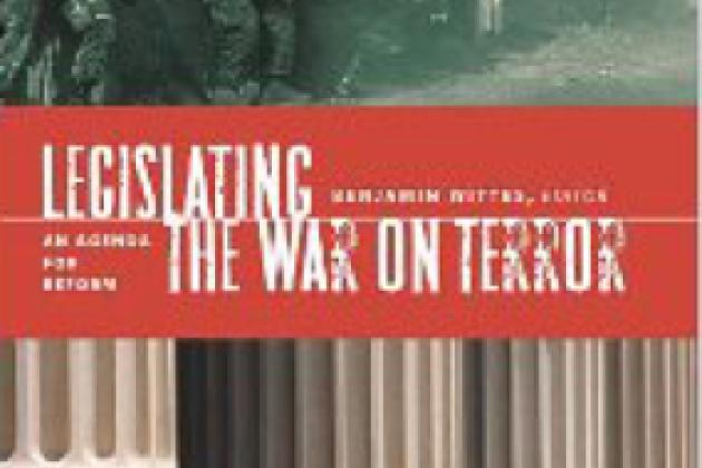 Legislating the War on Terror - book cover