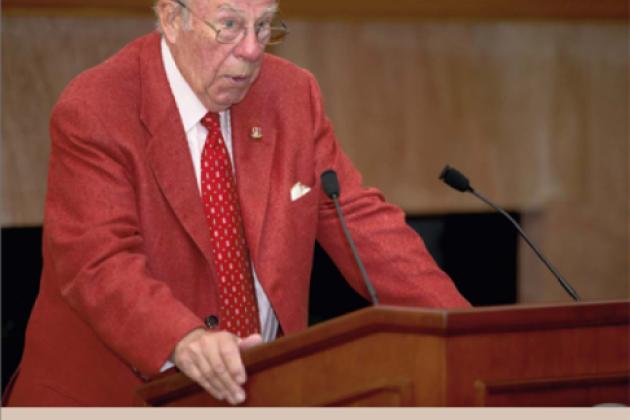 George P. Shultz addresses the Working Group on Global Markets at the Hoover Institution