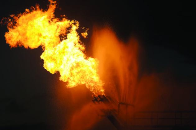 Gas from Deepwater Horizon well
