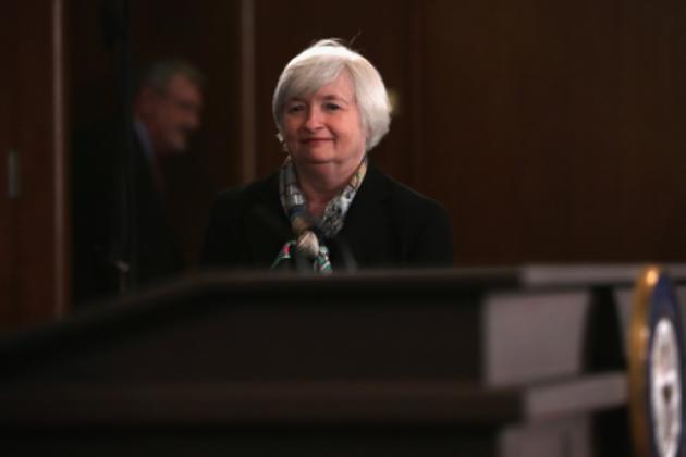 Federal Reserve chair Janet Yellen.