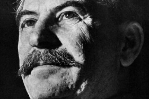 Photographic portrait of the “Great and Generous Leader,” Joseph Stalin.