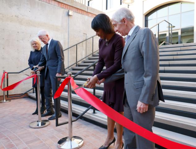 Ribbon cutting